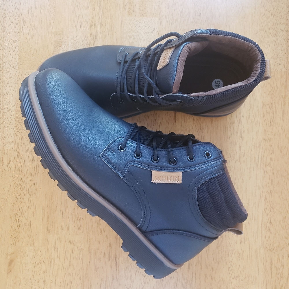 WHITIN Men's Waterproof Cold-Weather Boots- 45 EU